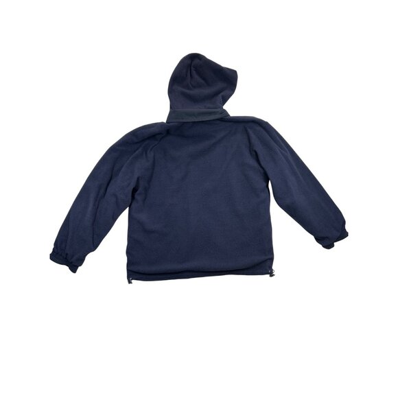 Reversible Coat Unisex‎ Blue Juneau Alaska Detachable Hood Pockets - Picture 3 of 11